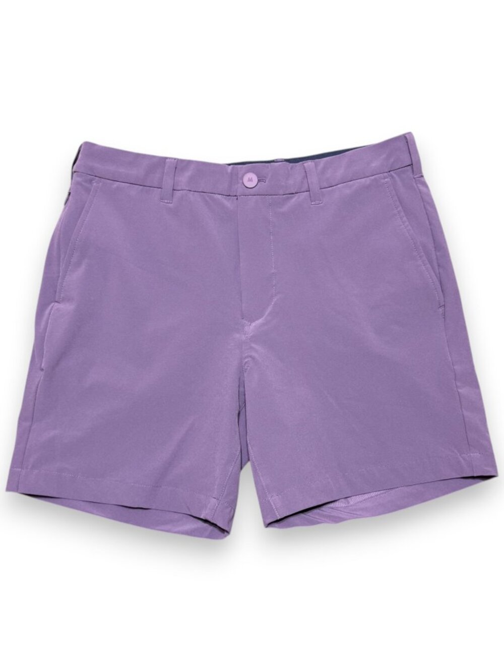 Mizzen & Main Men's Purple Helsman Shorts 31 Waist 6 Inch Inseam